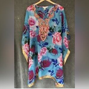 Lucky & Coco embellished bathing suit cover up